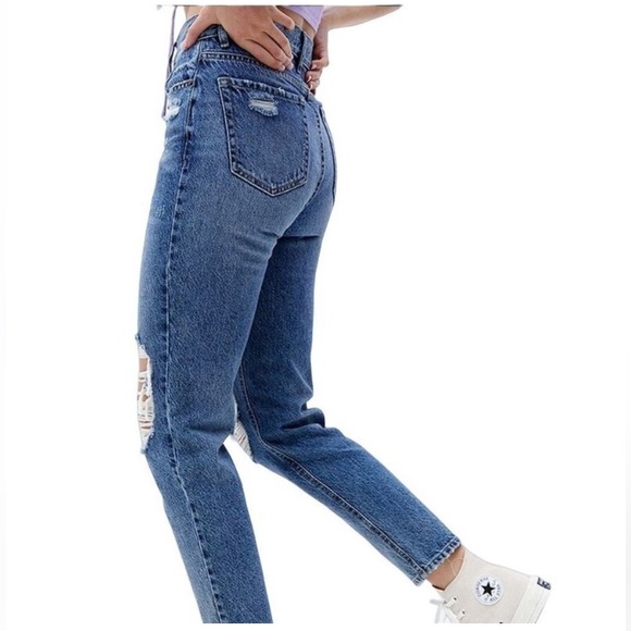 PacSun Ultra High Rise Slim Distressed Jeans - Picture 2 of 5